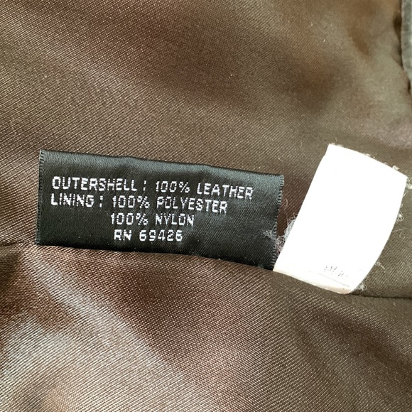 Vintage Wilsons Leather Suede Leather Jacket in Smokey Charcoal - Picture 9 of 10